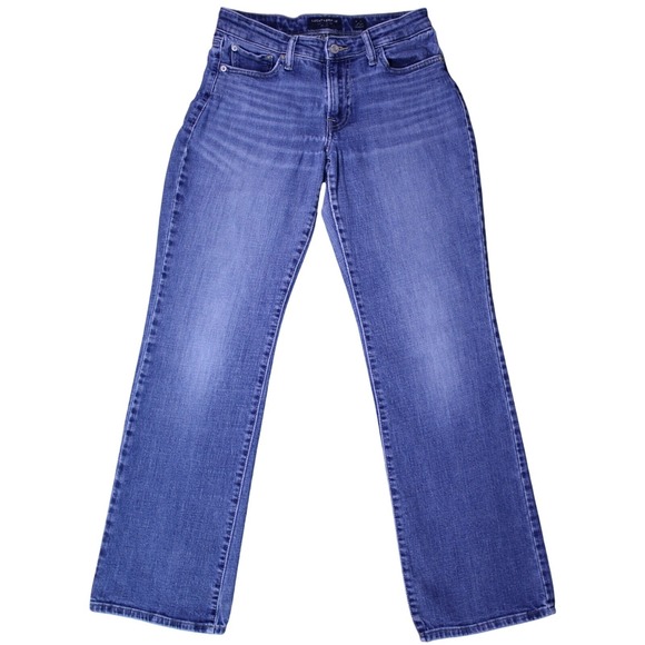 Lucky Brand Womans Jeans 4/27 Regular Blue Faded Low Rise Sweet Boot Fits28x30.5 - Picture 1 of 16